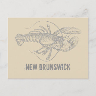 New Brunswick Lobster Vykort