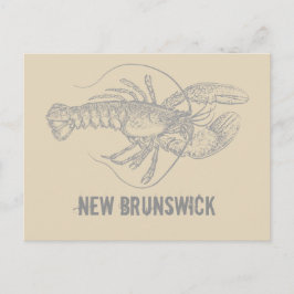 New Brunswick Lobster Vykort