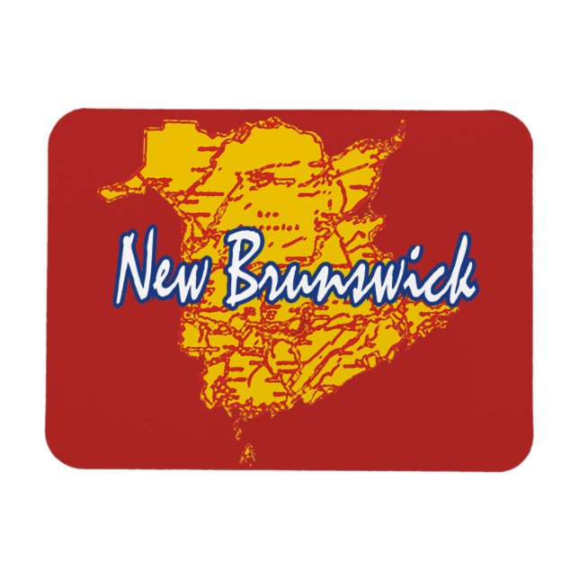 New Brunswick Magnet (Horisontell)
