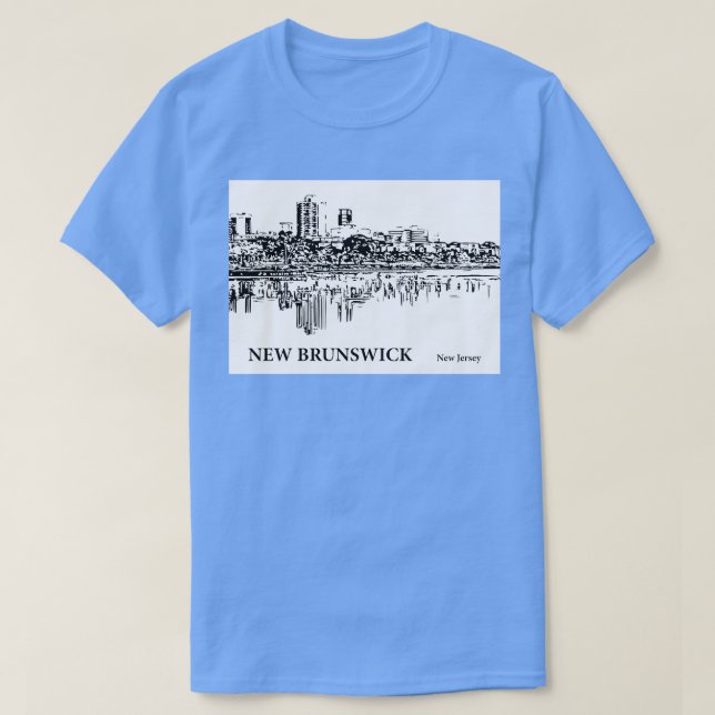 New Brunswick New jersey 2 T Shirt (Design framsida)