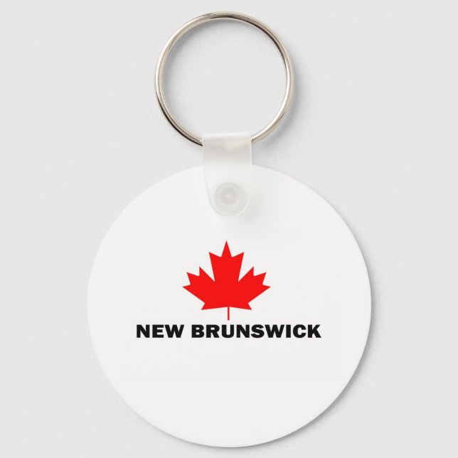 New Brunswick Nyckelring (Framsida)
