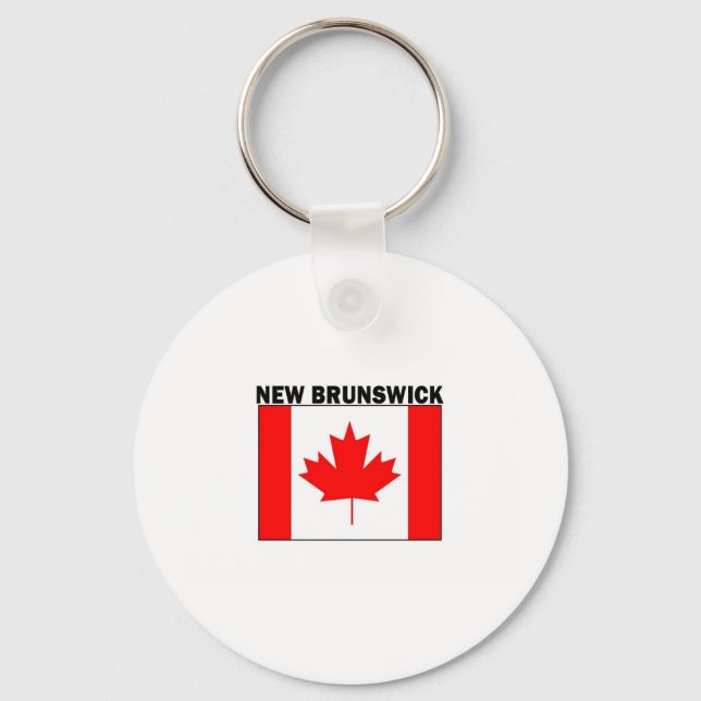 New Brunswick Nyckelring (Framsida)