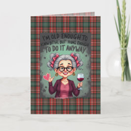 New Brunswick Provincial Tartan Humoristisk Födels Kort