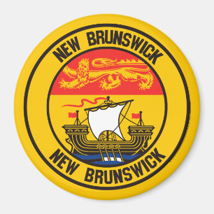 New Brunswick rundaEmblem Magnet