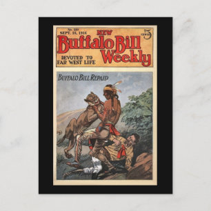 New Buffalo Bill Weekly No. 210 1916 Vykort