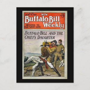 New Buffalo Bill Weekly No. 250 1917 Vykort