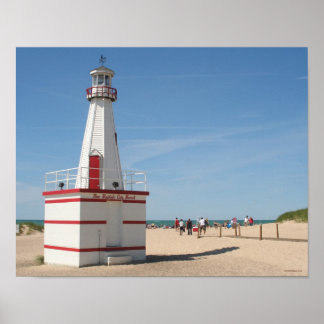 New Buffalo Lighthouse Poster