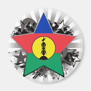 New Caledonia stjärna Magnet