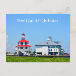 New Canal Lighthouse New Orleans LA USA Postcard Vykort