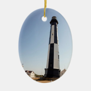 New Cape Henry Lighthouse Julgransprydnad Keramik