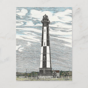 New Cape Henry Lighthouse Vykort
