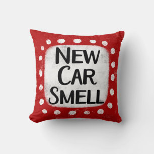 New Car Smell Dekorativ kudde
