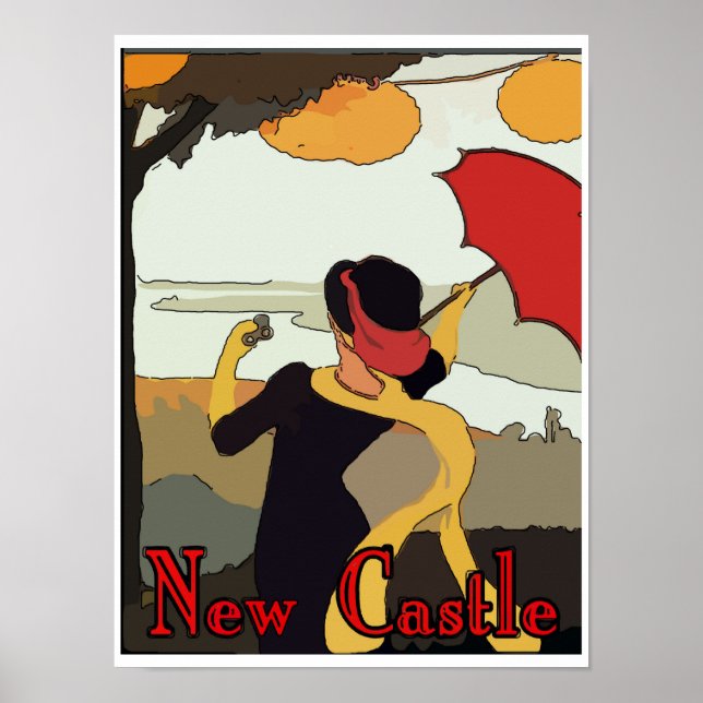 New Castle, DE Poster (Framsidan)