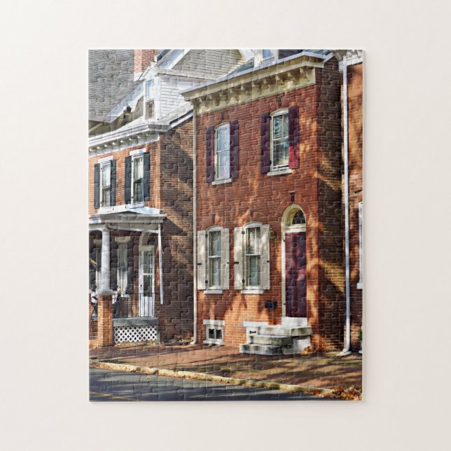 New Castle DE - Row of Townhouse Pussel (Vertikal)