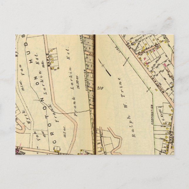 New Castle, New York 2 Vykort (Framsida)