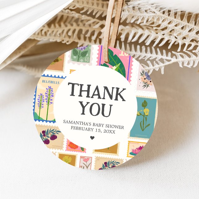 New Chapter Baby Shower  Gåvor Etiketter (A New Chapter Begins Baby Shower Favor Tags)