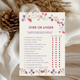 New Chapter Begins Over or Under Bridal Shower