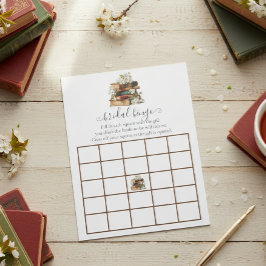 New Chapter Bridal Shower Bingo Anteckningsblock