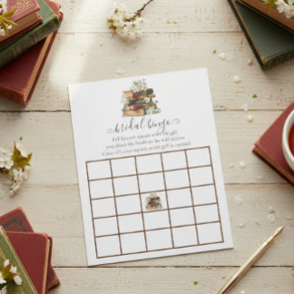 New Chapter Bridal Shower Bingo Anteckningsblock