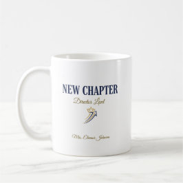 New Chapter Director Level Personalized Kaffemugg