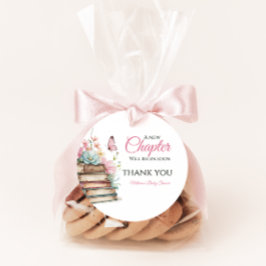 New Chapter Rosa Girl Storybook Bok Baby Shower Gåvor Etiketter
