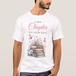 New Chapter Storybook Book Baby Shower Daddy T Shirt