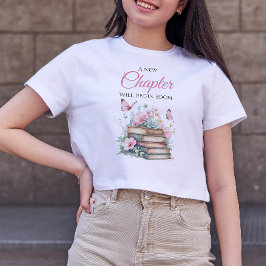 New Chapter Storybook Book Baby Shower Mommy T Shirt