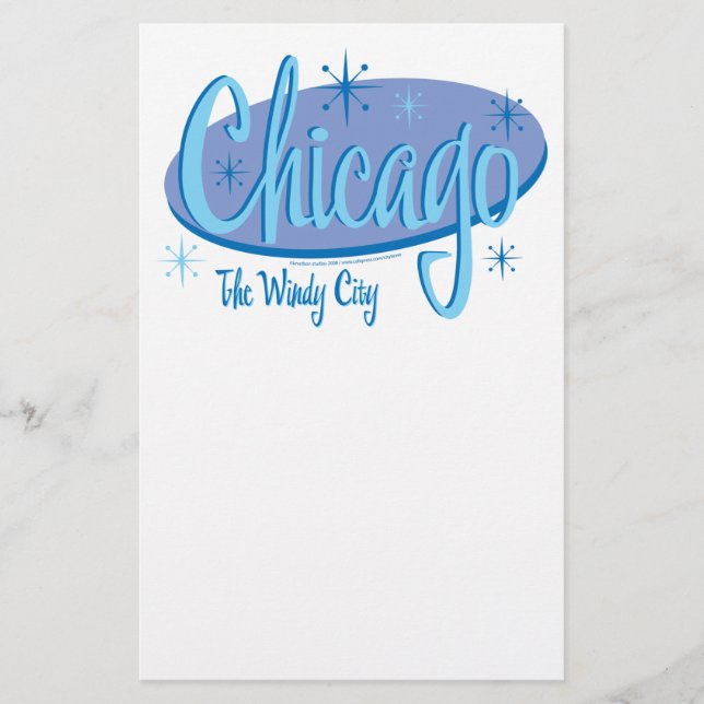 NEW-Chicago-Retro Brevpapper (Framsida)