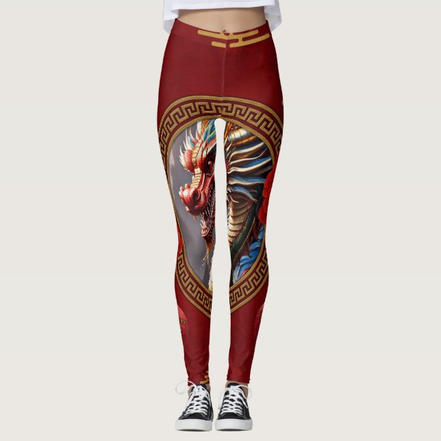 New chinese draon year leggings (Framsida)