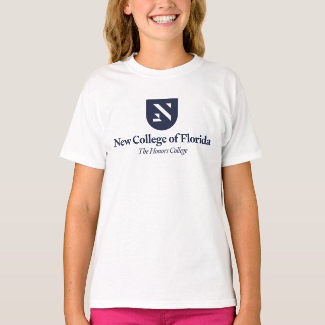 New College of Florida | The Honors College T Shirt (Framsida)