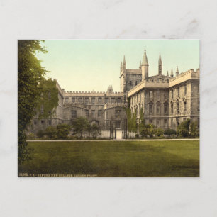 New College, Oxford, England Vykort