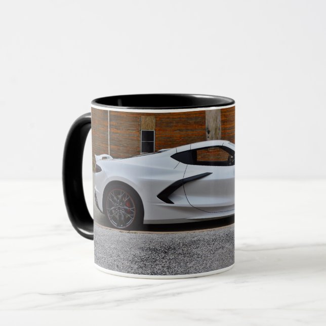 New Corvette Dream Car Beauty Mugg Kopp (Framsida vänster)