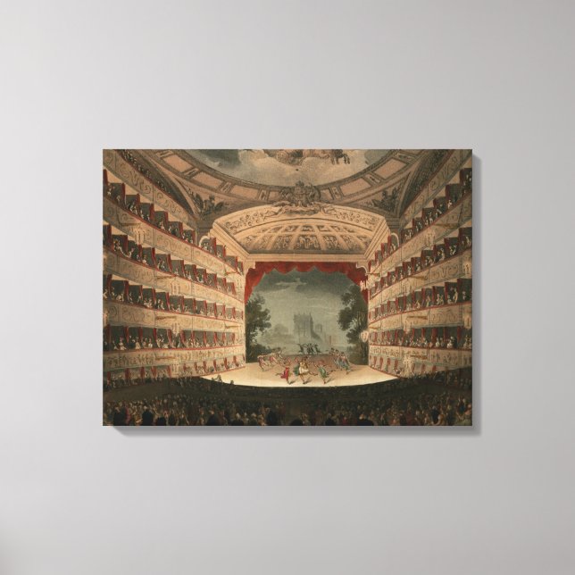New Covent Garden Theater Canvastryck (Framsida)