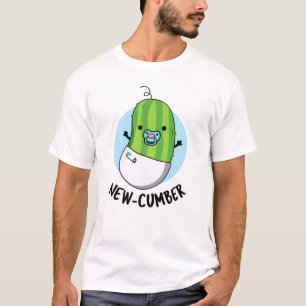 New-cumber Funny Veggie Cucumber Pun T Shirt