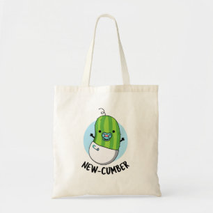 New-cumber Funny Veggie Cucumber Pun Tygkasse