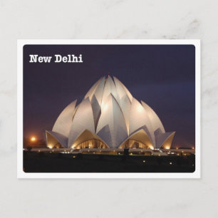 New Delhi - Il Tempio del Loto - Vykort