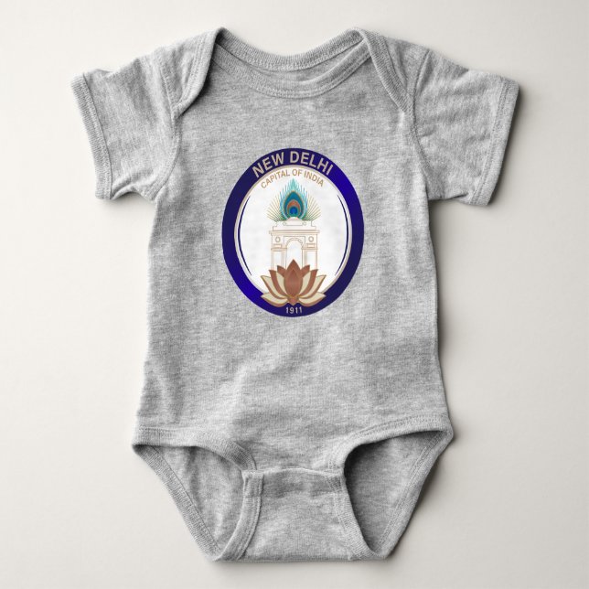 New Delhi Indien T Shirt (Framsida)