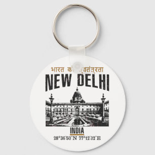 New Delhi Nyckelring