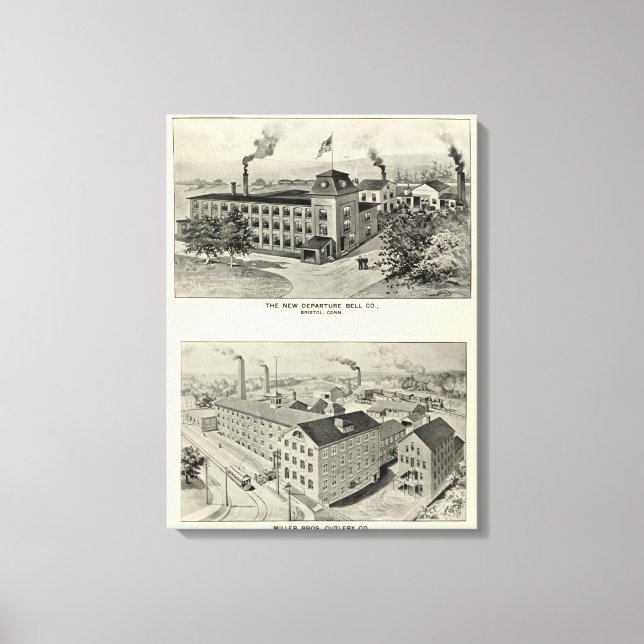 New Departure Bell Co., Miller Bros Cutlery Co. Canvastryck (Framsida)