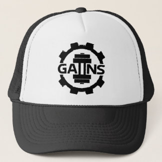 *NEW* DESIGN* HAT* FÖR GAIINS-BODYBUILDINGDRÄKT KEPS