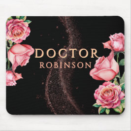 New Doctor, PhD Doctorate floral matte gift  Musmatta