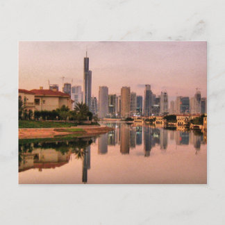 New Dubai Skyline Vykort
