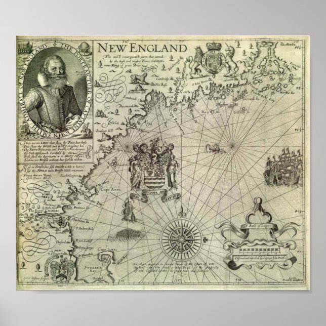 New England - 1616 Poster (Framsidan)