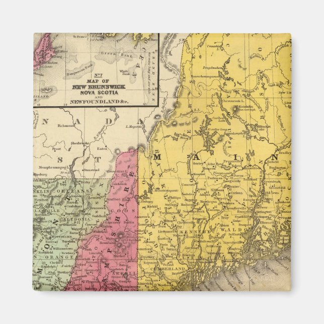 New England 3 Magnet (Framsidan)