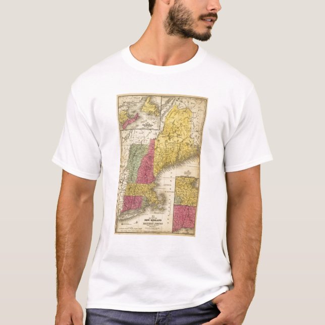 New England 3 Tee Shirt (Framsida)
