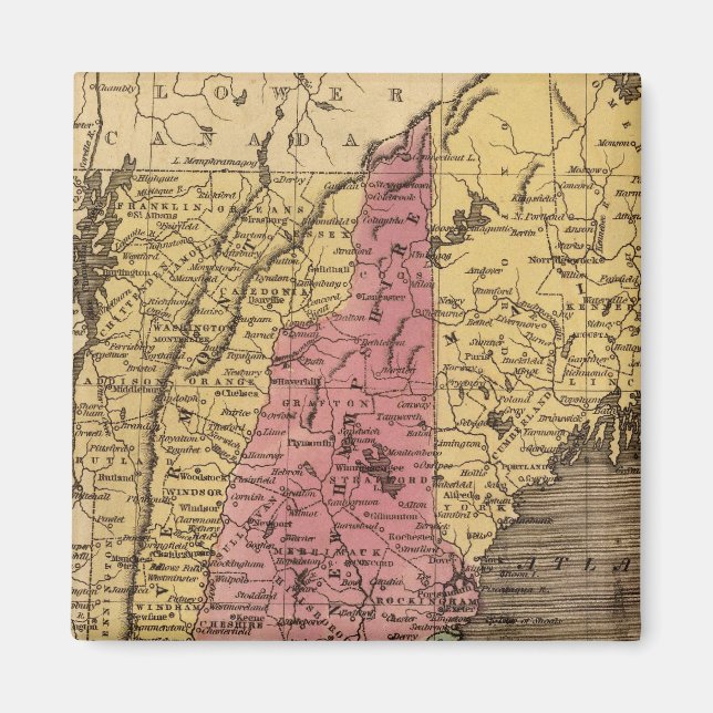 New England 4 Magnet (Framsidan)