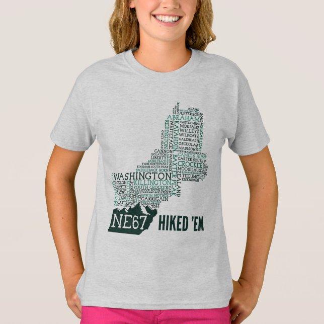 New England 67 Hiked T-Shirt (Framsida)