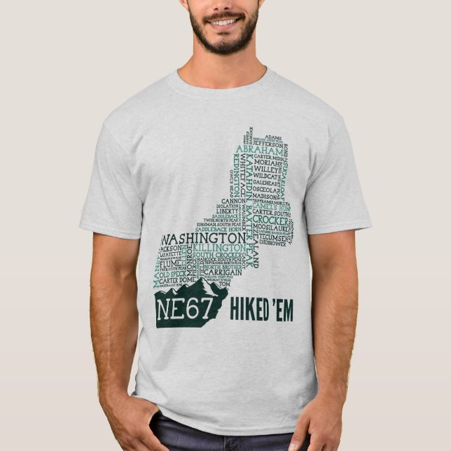 New England 67 Hiked T-Shirt (Framsida)