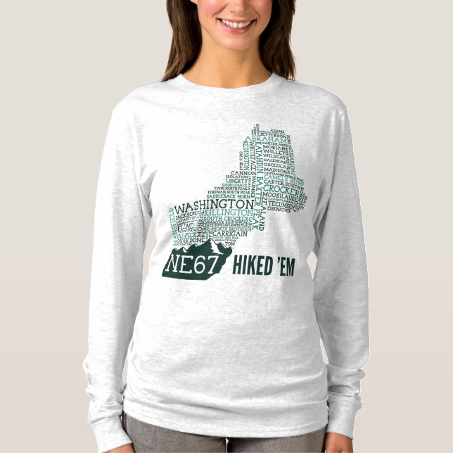 New England 67 Women's Långärmad T-Shirt (Framsida)