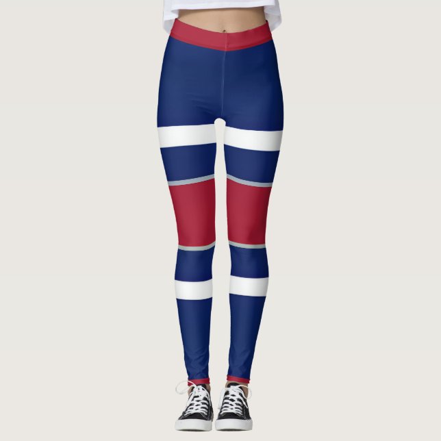 "NEW ENGLAND" - Aktivträningsleggings Leggings (Framsida)